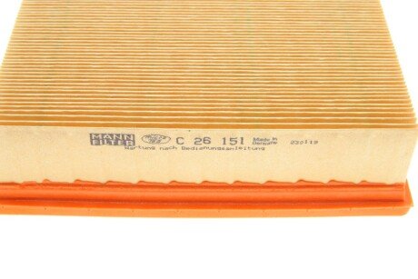 Повітряний фільтр mann C26151