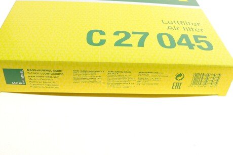 Воздушный фильтр mann C27045