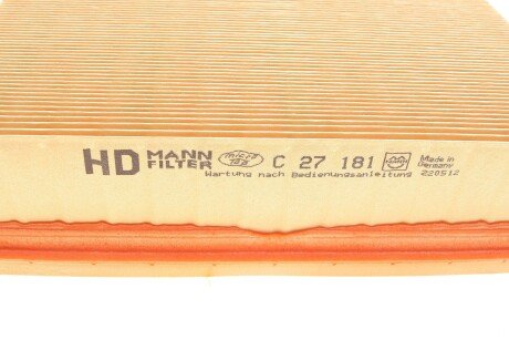 Повітряний фільтр mann C27181