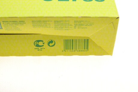 Повітряний фільтр mann C2735