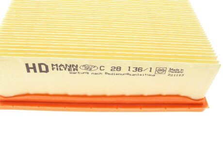 Воздушный фильтр mann C281361