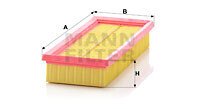 Повітряний фільтр mann-filter C2872