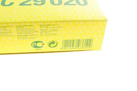 Повітряний фільтр mann C29020