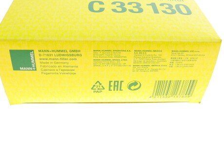 Воздушный фильтр mann C33130