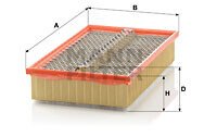 Повітряний фільтр mann C341751