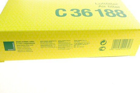 Воздушный фильтр mann C36188