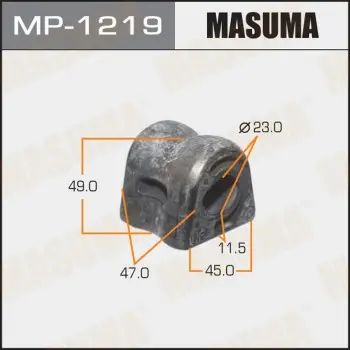 Втулка переднього стабілізатора Masuma MP1219 (фото 1)