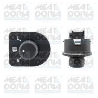 MEATDORIA VW Кнопка регулювання положення зовнішнього дзеркала BORA I (1J2) 1.6 00-05 Meat & Doria 206028