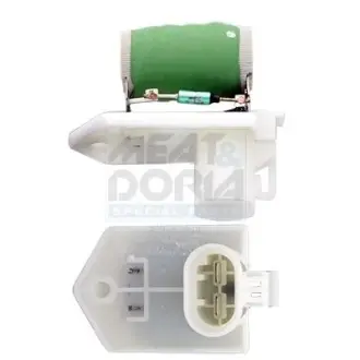 Резистор вентилятора радіатора FIAT 500L, 500X, TIPO JEEP RENEGADE 0.9-2.0D 09.12- meat & doria 667415 Фиат 500