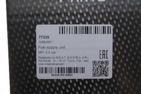 Насос паливний meat & Doria 77339