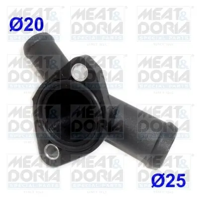 MEATDORIA VW Фланець охолоджувальної рідини T4 1,9D/2,0E 90- meat & doria 93158