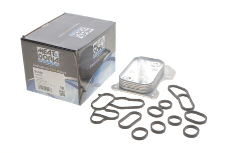 MEATDORIA FIAT Масляный радиатор 500,Doblo,Fiorino,Grande Punto,Qubo,Opel Combo Tour,Corsa C/D 1.3d meat & Doria 95060