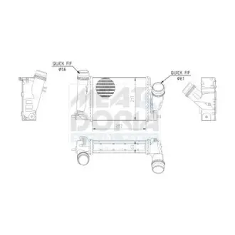 MEAT & DORIA RENAULT Інтеркулер Espace V, Grand Scenic IV, Kadjar, Megane IV, Talisman, Nissan Qashqai II, X-Trail 1.6dCi Meat & Doria 995436
