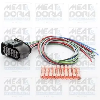 MEATDORIA AUDI Комплект для ремонту кабелів основної фари A3 (8L1) 1.6 96-03, SEAT ALTEA (5P1) 1.9 TDI 09-, SKODA FABIA I (6Y2) 1.4 TDI 05-08, VW BORA I (1J2) 1.6 00-05 Meat & Doria 25311