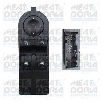 MEATDORIA Блок кнопок стеклоподемника OPEL Astra H meat&Doria 26393 на Опель Астра h
