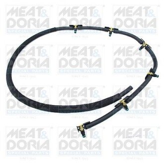 MEATDORIA BMW Шланг обратки топлива 3 F30,4 F32,5 F10,7 F01,X3 F25,X4,X5 F15,X6 F16 3.0d meat & Doria 9824E