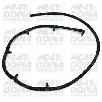 MEATDORIA BMW Шланг обратки топлива 5 E39,60,7 E65/66,X5 E53 2.5d/3.0d 98- meat & Doria 9827 на Бмв Х5 е53