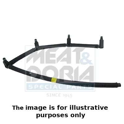 MEATDORIA CITROEN Шланг обратки топлива Berlingo 05-,C2/3/4,C5 II,III,Jumpy,Peugeot 206,207,307,407,Expert,Partner 1.6HDI meat & doria 9828E