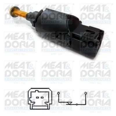 MEATDORIA CITROEN Выключатель STOP-сигнала Berlingo,Xsara,Peugeot 206,Partner meat & doria 35058