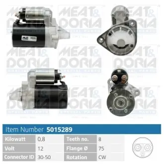 MEATDORIA DAEWOO стартер MATIZ 0.8 meat & doria 5015289