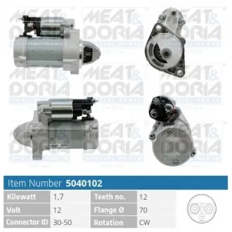MEATDORIA DB Стартер W204, W212, B906 Meat & Doria 5040102