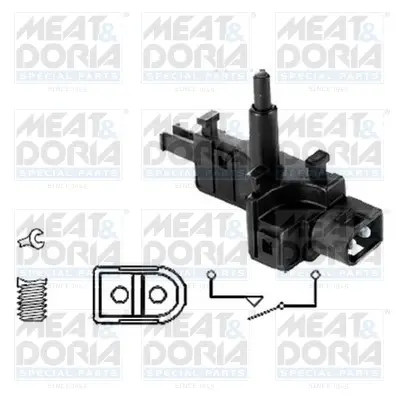 MEATDORIA DB Выключатель света заднего хода W202,124,210 meat & doria 36029