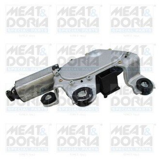 MEATDORIA Двигатель стеклоочистителя задней щетки SKODA OCTAVIA COMBI 2004- meat & Doria 27259