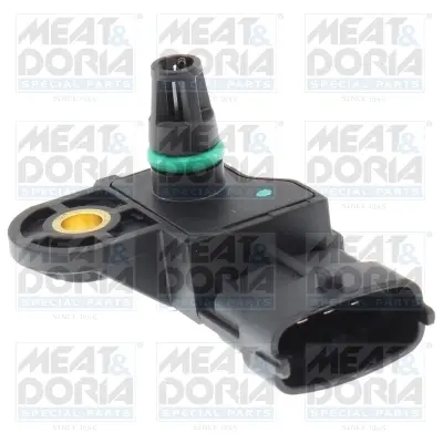 MEATDORIA FIAT Датчик давления надддува Alfa Romeo 147/156/159,Chevrolet Cruze,Citroen Jumper,Fiat Bravo,Croma,Doblo,Ducato,Fiorino,Ford Focus,Kuga II,Mondeo V,Honda Acord VII,VIII,CR-V II,III,Opel Astra H/J,Insignia,Meriva,Vectra C meat & doria 82143E