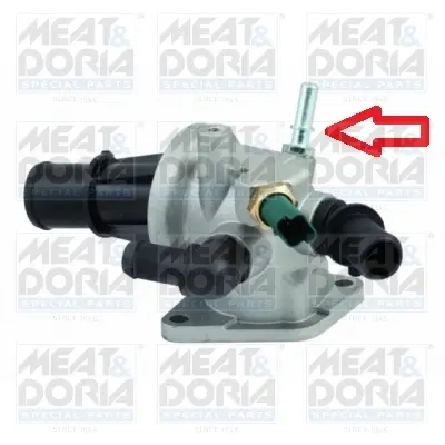 MEATDORIA FIAT Термостат с корпусом Doblo 1,3JTD 03- Meat & Doria 92497 (фото 1)