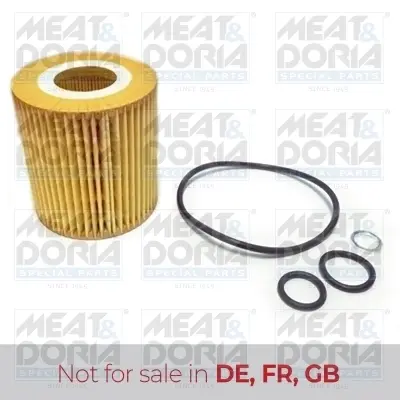 MEATDORIA Фильтр масляный вставка BMW 1,6-2,0: E46/E87/E90 meat & doria 14086
