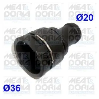 MEATDORIA Фланец системы охлаждения VW meat & doria 93245