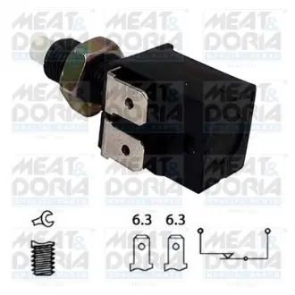 MEATDORIA FORD вимикач STOP-сигналів (під педаль) Escort,Fiesta,Scorpio,Sierra,Transit,DB Vito,Volvo Meat & Doria 35006