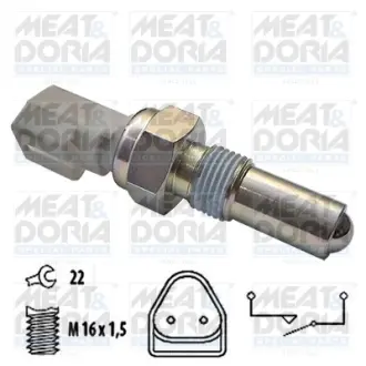 MEATDORIA FORD Выключатель света заднего хода Fiesta 95- meat & doria 36038