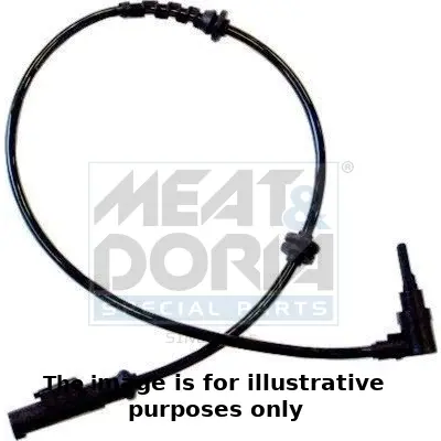 MEATDORIA RENAULT датчик ABS задн.Megane 02-, Scenic, OPEL, FIAT Meat & Doria 90266E (фото 1)