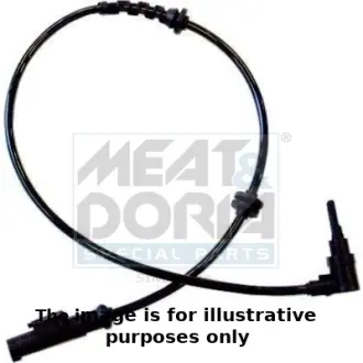 MEATDORIA RENAULT датчик ABS задн.Megane 02-, Scenic, OPEL, FIAT meat & doria 90266E