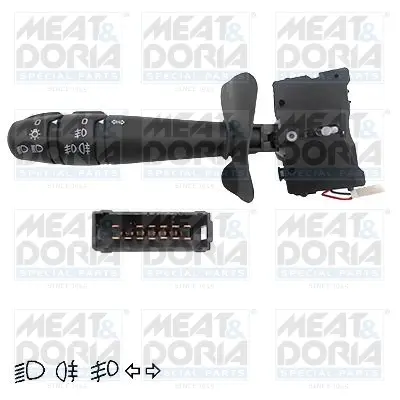 MEATDORIA RENAULT Переключатель на рулевой колонке Megane I 96- Meat & Doria 23074 (фото 1)
