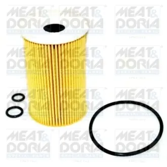 MEATDORIA VW Фильтр масляный вставка AUDI A3/A4/A6/Q5 Golf IV, T5 SEAT, SKODA 1,6-2,0TDI meat & doria 14132 Фольксваген Пассат б6