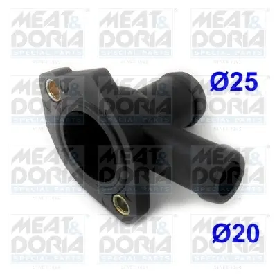 MEATDORIA VW Фланець охолоджувальної рідини 80,Golf, Passat,Vento meat & doria 93156
