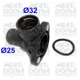MEATDORIA VW Фланець охолоджувальної рідини AUDI A4,PASSAT 1.9D meat & doria 93179