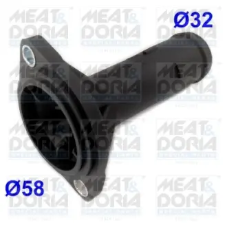 MEATDORIA VW Фланець охолоджувальної рідини GOLF 1.9D 97- meat & doria 93120
