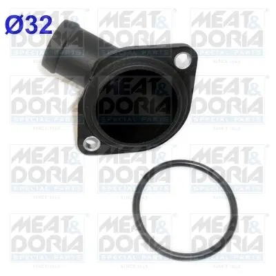 MEATDORIA VW Фланець охолоджувальної рідини VW, AUDI,SEAT,SKODA meat & doria 93109