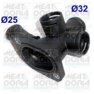 MEATDORIA VW фланець охолоджуючої рідини Golf III,Vento 1.6 96-97 meat & Doria 93126 на Сеат Кордоба