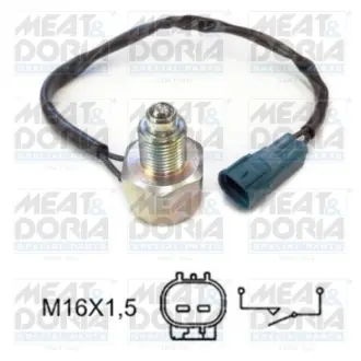 MEATDORIA Выключатель света заднего хода TOYOTA Yaris 1.0 -05 meat & doria 36071