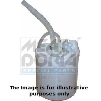 Топливный насос, погружной (в корпусе, без датчика уровня топлива) (0,5 bar 180 l/h) meat & Doria 76544E