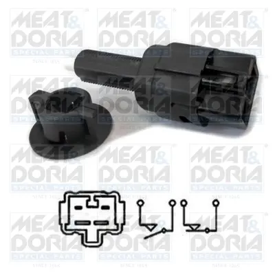 Вимикач meat & doria 35107