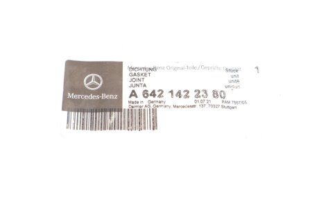 Прокладка клапана mercedes 6421422380