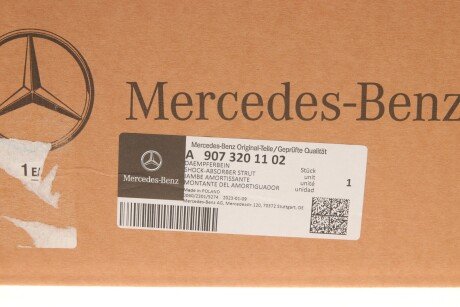 Амортизатор mercedes 9073201102
