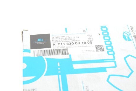 Фільтр повітряний салону mercedes 211830001890