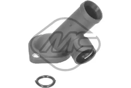 Фланец с-мы охлаждения Caddy III 1.9/2.0TDI (на ГБЦ слева) Metalcaucho 03917