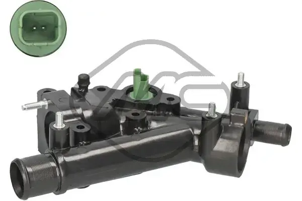 Корпус термостата Citroen C3/Peugeot 206 1.4/1.6 16V 98- metalcaucho 35987
